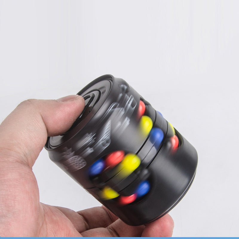 Magische Can Cube Top – Bunte Bohnen Finger-Spinner zur Stresslinderung