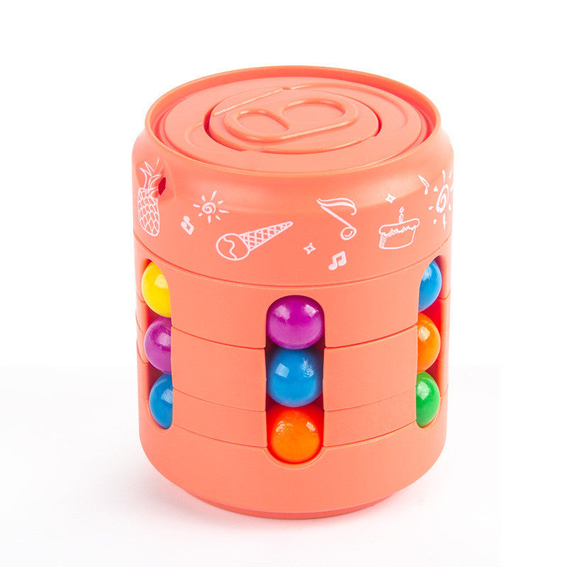 Magische Can Cube Top – Bunte Bohnen Finger-Spinner zur Stresslinderung
