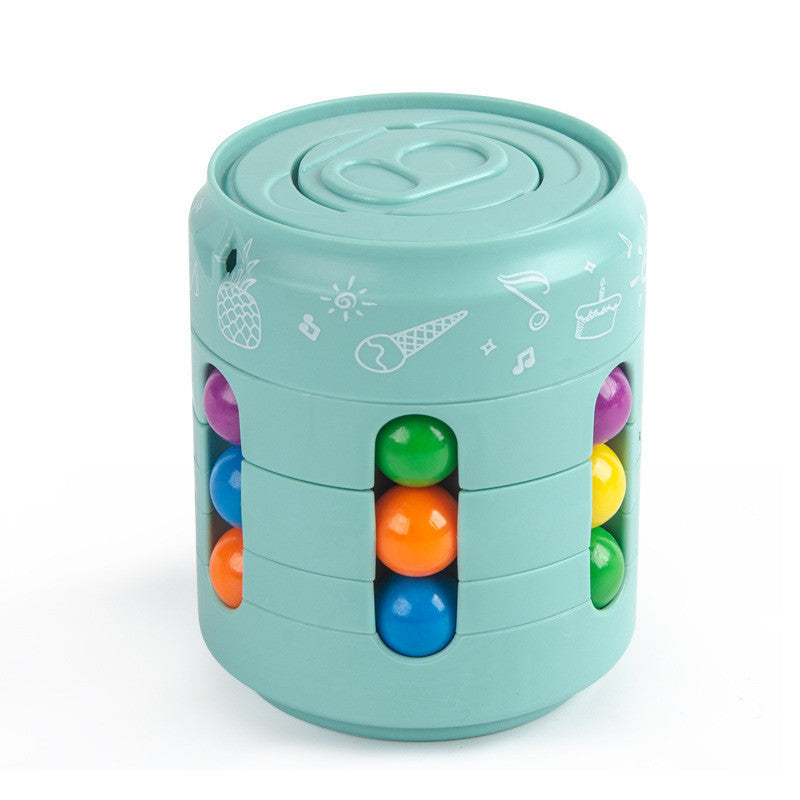 Magische Can Cube Top – Bunte Bohnen Finger-Spinner zur Stresslinderung