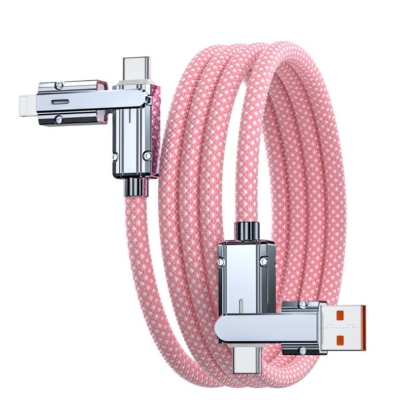 Zinc Alloy Datenkabel – Geflochtenes Datenkabel mit Schnellladefunktion