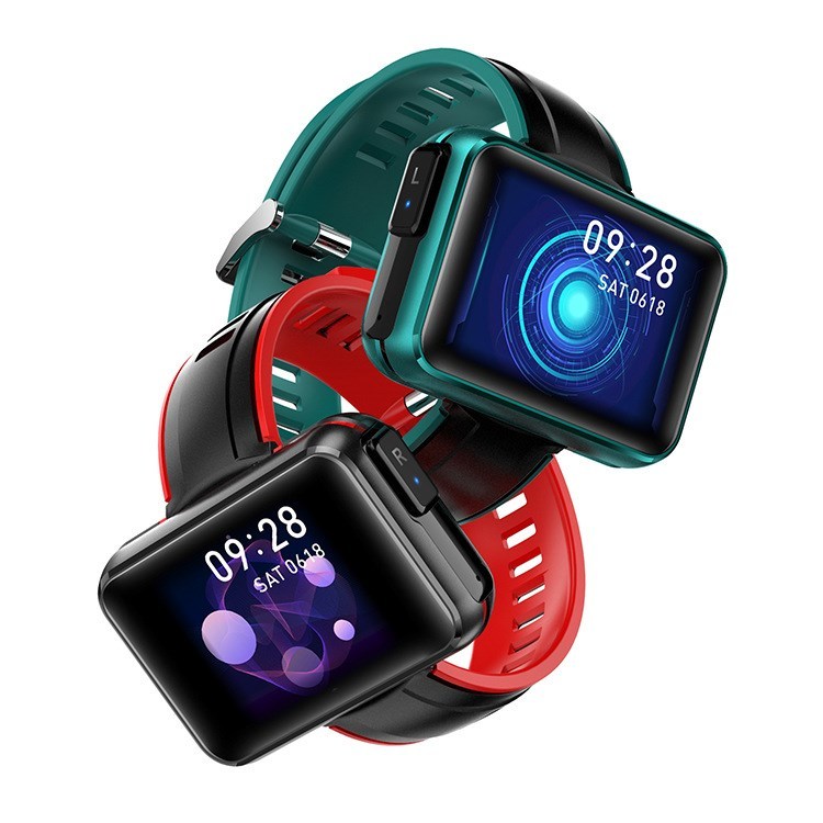 2-in-1 T91 Smartwatch – Kabellose Bluetooth-Kopfhörer & Smartwatch in einem