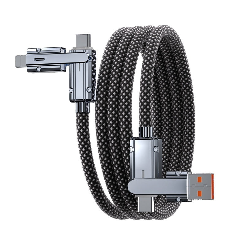 Zinc Alloy Datenkabel – Geflochtenes Datenkabel mit Schnellladefunktion