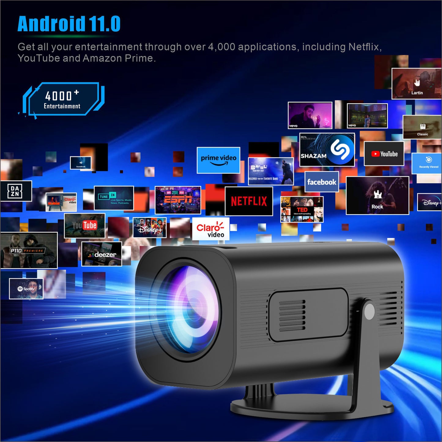 P330 Cross-Border Mini Projektor – Tragbares Heimkino für Mobile Geräte
