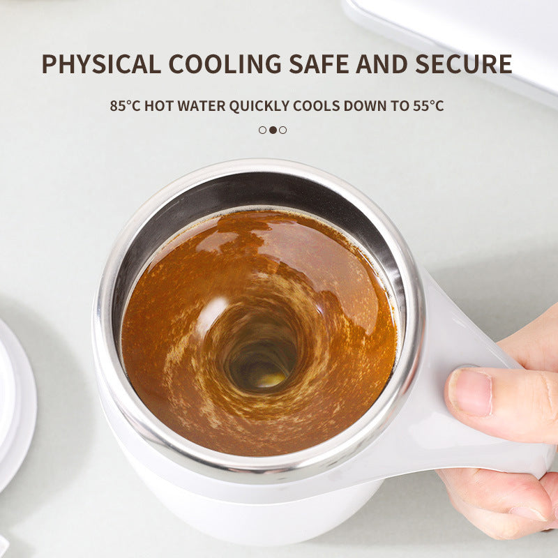Wiederaufladbarer Automatischer Rührbecher – Magnetisierter Coffee Cup