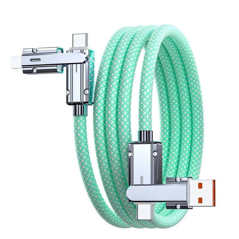 Zinc Alloy Datenkabel – Geflochtenes Datenkabel mit Schnellladefunktion