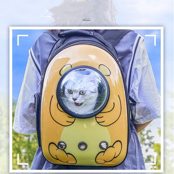 CatPack™ – Stylischer Doppel-Tragekomfort-Rucksack für Ihre Katze
