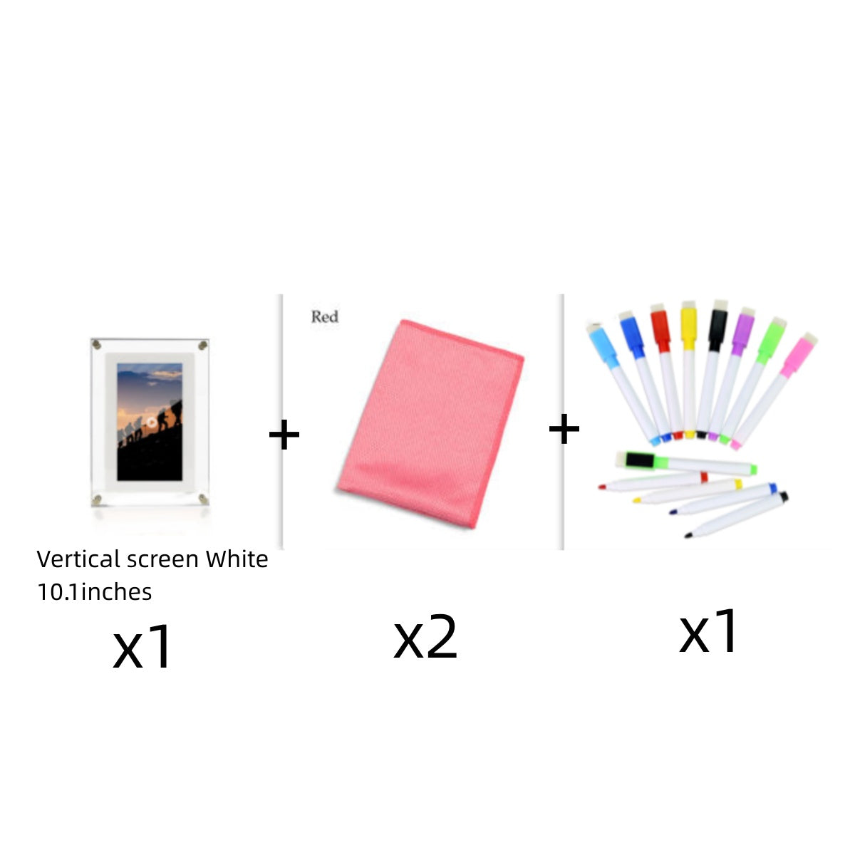 Digital Picture Frame – Acryl Video-Player und Digitaler Fotorahmen mit Type-C-Anschluss