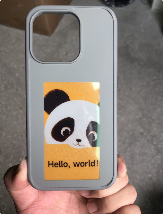 E-Ink Screen Phone Case – Personalisierbares, batteriefreies Luxus-Handycase mit unbegrenzter Bildschirmprojektion