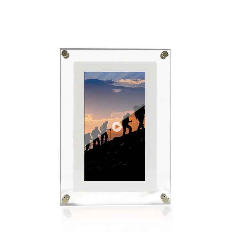 Digital Picture Frame – Acryl Video-Player und Digitaler Fotorahmen mit Type-C-Anschluss