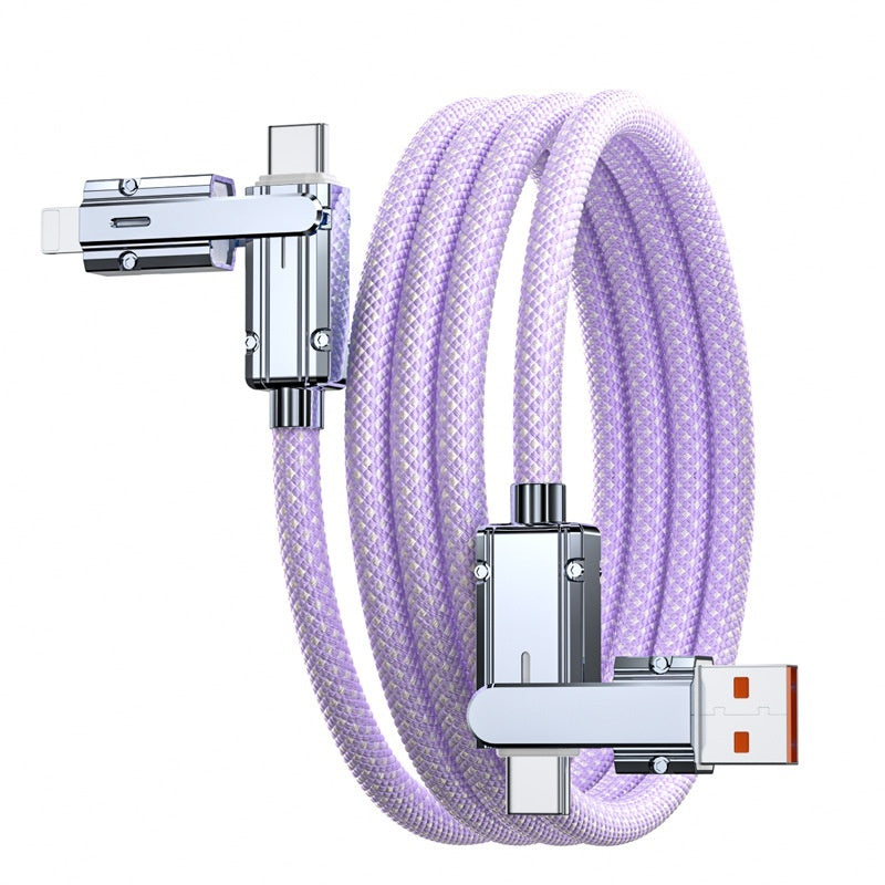 Zinc Alloy Datenkabel – Geflochtenes Datenkabel mit Schnellladefunktion