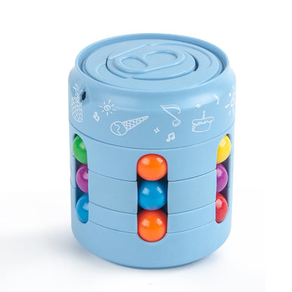 Magische Can Cube Top – Bunte Bohnen Finger-Spinner zur Stresslinderung