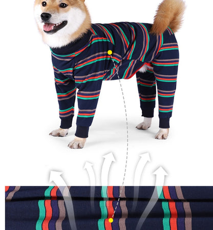 FlexiComfort™ - Elastischer All-Inclusive Vierbein-Pyjama für Hunde