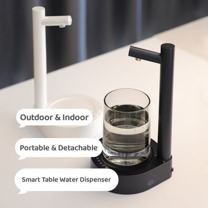 Desk Dispenser – Elektrischer, USB-aufladbarer Wasserspender für Flaschen