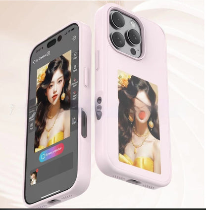 E-Ink Screen Phone Case – Personalisierbares, batteriefreies Luxus-Handycase mit unbegrenzter Bildschirmprojektion
