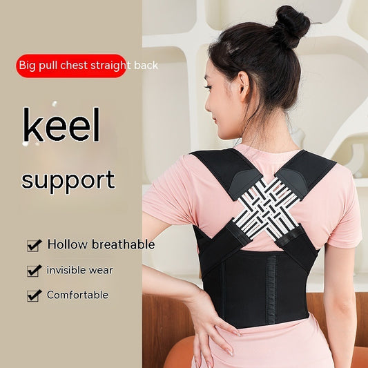 Unisex Anti-Humpback Chest Lift Brace – Haltungsverbesserer & Brustlift