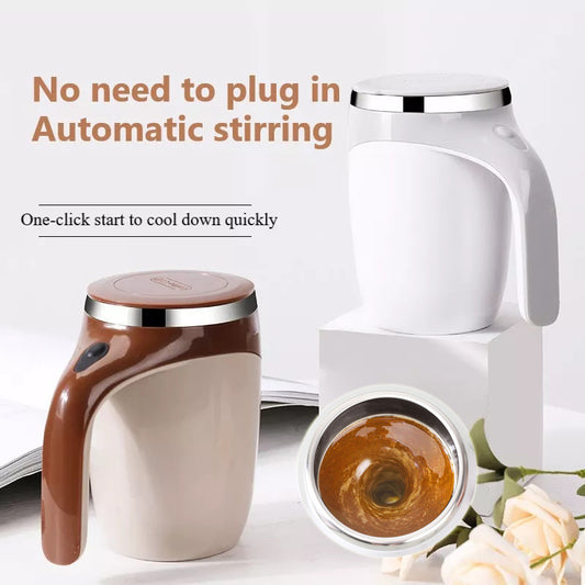 Wiederaufladbarer Automatischer Rührbecher – Magnetisierter Coffee Cup