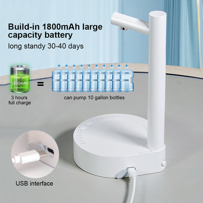 Desk Dispenser – Elektrischer, USB-aufladbarer Wasserspender für Flaschen